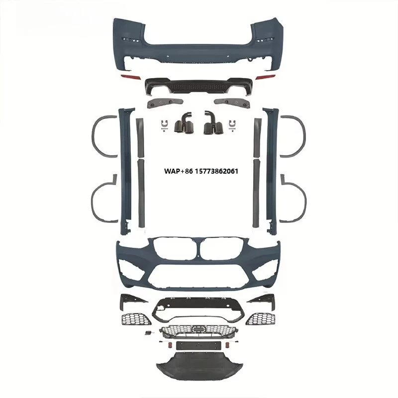 

Body Kit Car Parts Car Bumpers Suitable for Body Kit for 2018-2021 X3 & Pre-facelift X3M Replacement Bumper