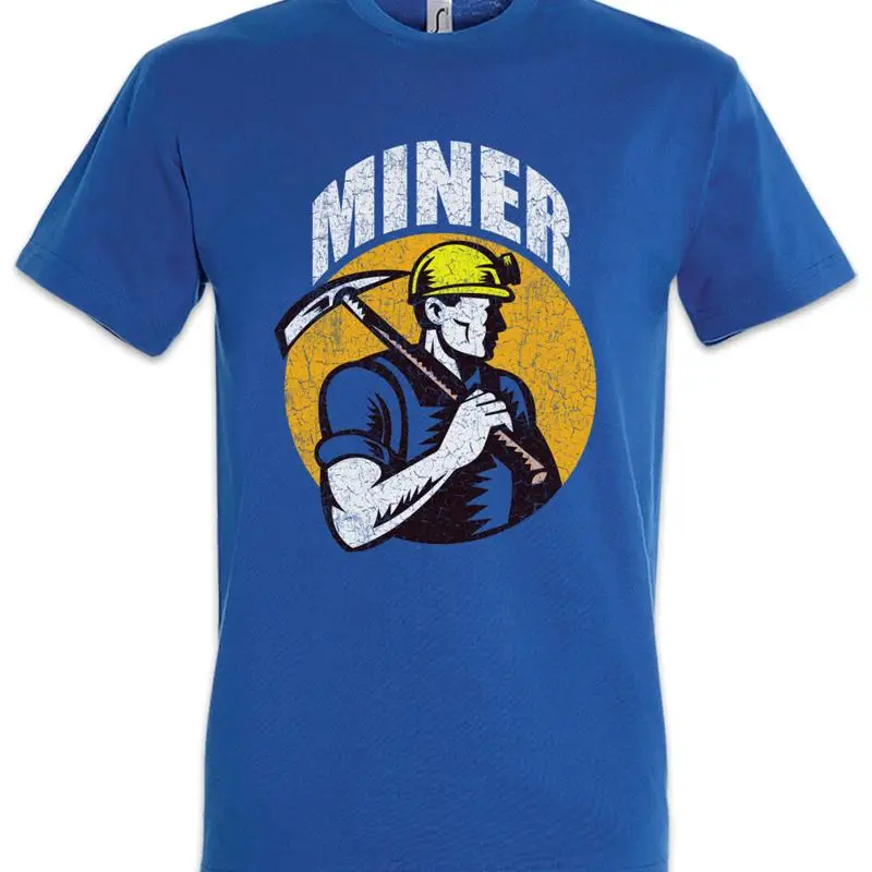 Miner I T shirt Coal Mineworkers Mine Miners Mining Socialism Worker