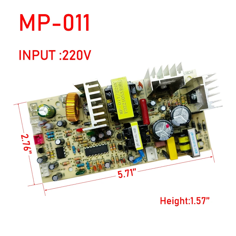 Red Wine Cabinet Power Board Main Board Alimentação Acessórios Frigorífico 220v Circuit Board Mp011
