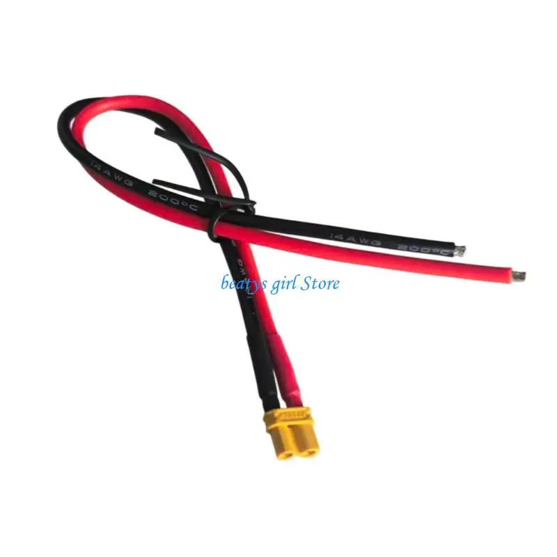 C7AB XT30 Plug With Wire For Model Male Female Connector ESC Test Connection Battery Power Charging Accessories
