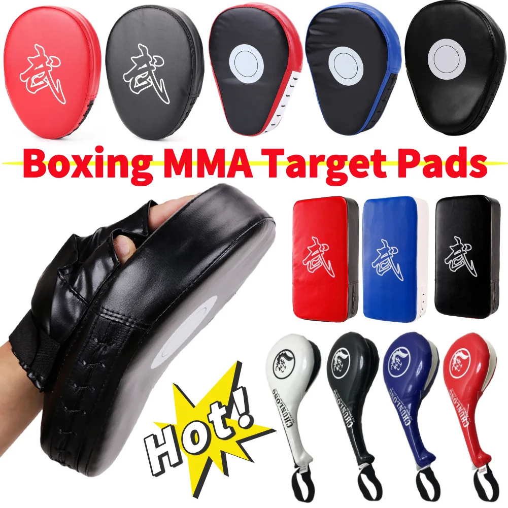 Boxer Target Taekwondo Sanda Precision Target Gym Home Curved Hand Target For Adults and Kids Boxing Muay Thai Sanda Training