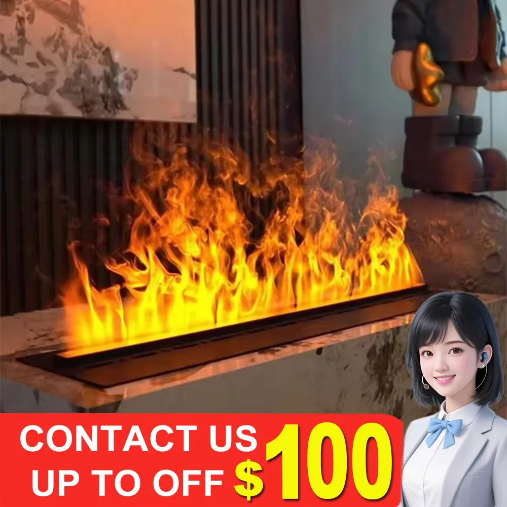 Atomized Fireplace …