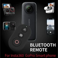 Adecuado para cámaras deportivas Insta360 y GoPro control remoto Bluetooth 360 X2 X3 X4 X5 GO3 Ace Pro, GoPro9 10 11 12 13