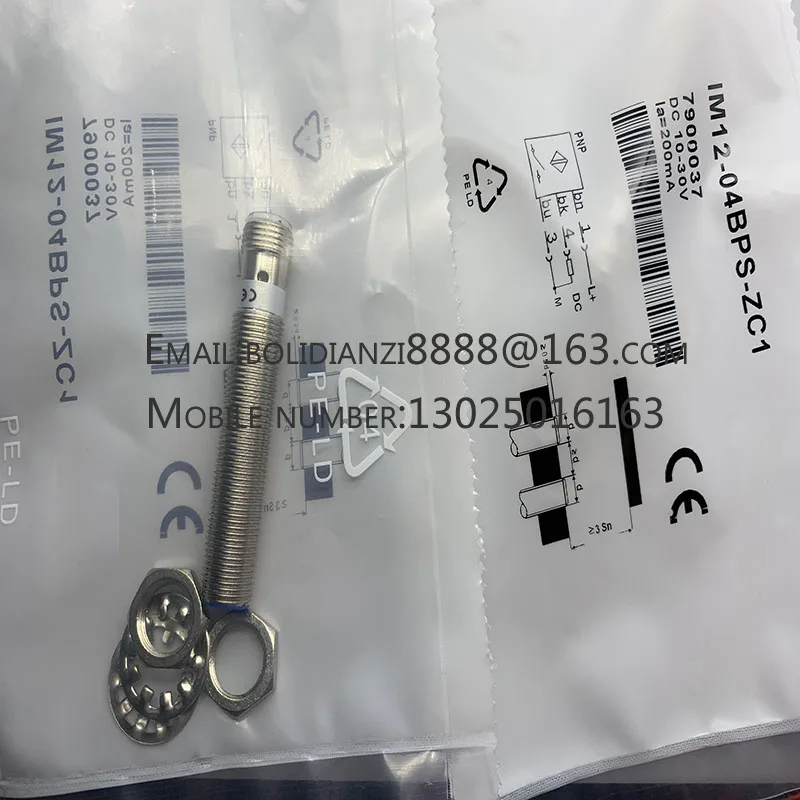 Interruptor do sensor de proximidade IM12-04BPS-ZUB Novo