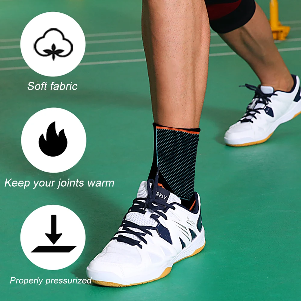 1Pcs Compression Ankle Brace Achille Tendoniti Women Men Sport Ankle Support Running Stabilizer Ankle Sleeve Swelling