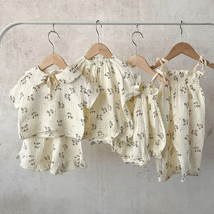 Baby Mädchen Kleidung Anzug Kurzarm Baumwolle Gedruckt T-Shirt + Shorts Neugeborenen Baby Mädchen Kleidung Anzug Für Sommer Sets Koreanischen stil – Detail 2
