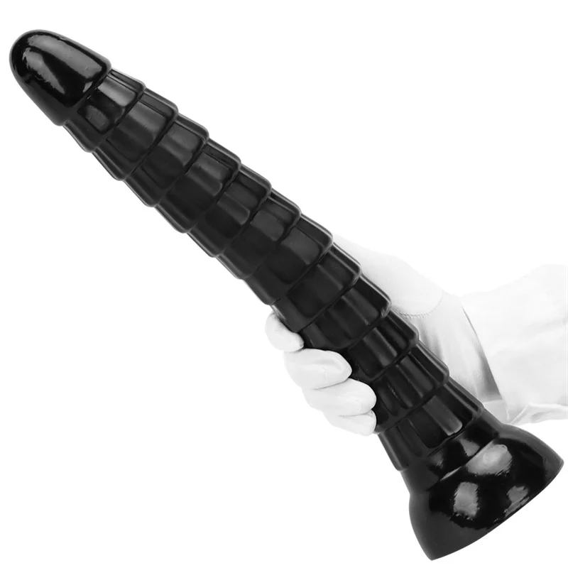 Overlength Anal Plug Dildo กระตุ้นทวารหนักช่องคลอดยาว ButtPlug อวัยวะเพศชายใหญ่พร้อมถ้วยดูดเพศของเล่นสําหรับผู้หญิงผู้ชาย ...