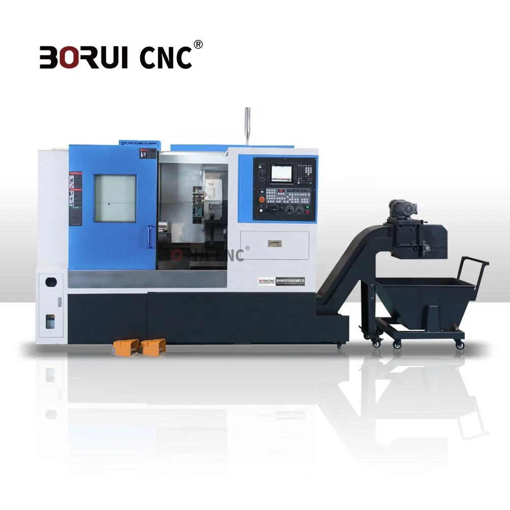 BORUI BR-20H-400 Slant Bed Hine From China Type Automatic CNC Controller Lathe