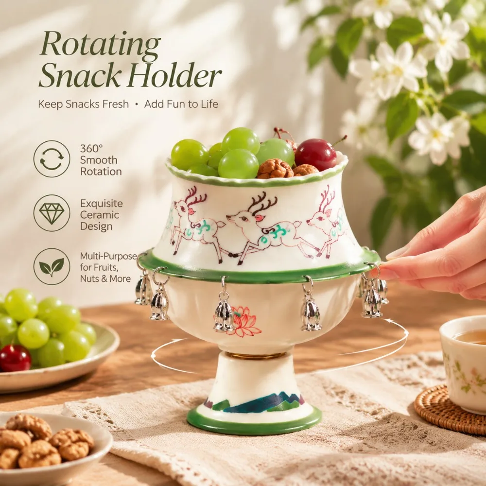 New product, the reincarnated bird cup, underglaze color, hand-painted ceramic cup, hand-made rotating ornament tea set
