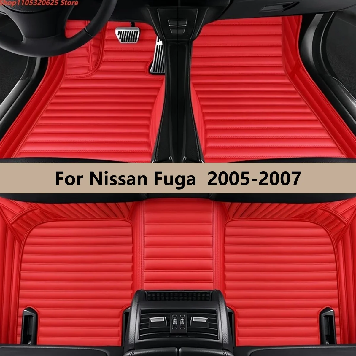 

Custom Car Floor Mats Fit For Nissan Fuga 2005 2006 2007 Auto Accessories Pads Car Foot Carpet