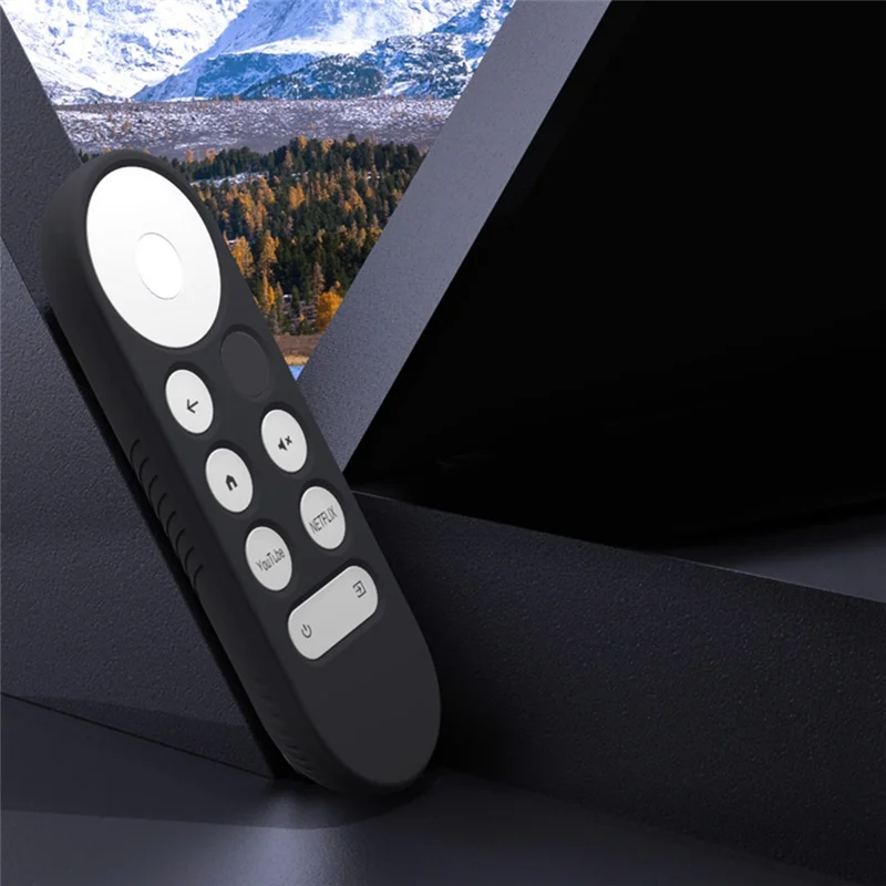 Soft Silicone Case For Google Chromecast Remote Control Protective Cover Shell For Google TV 2020 Voice Remote Control-A45M view 5