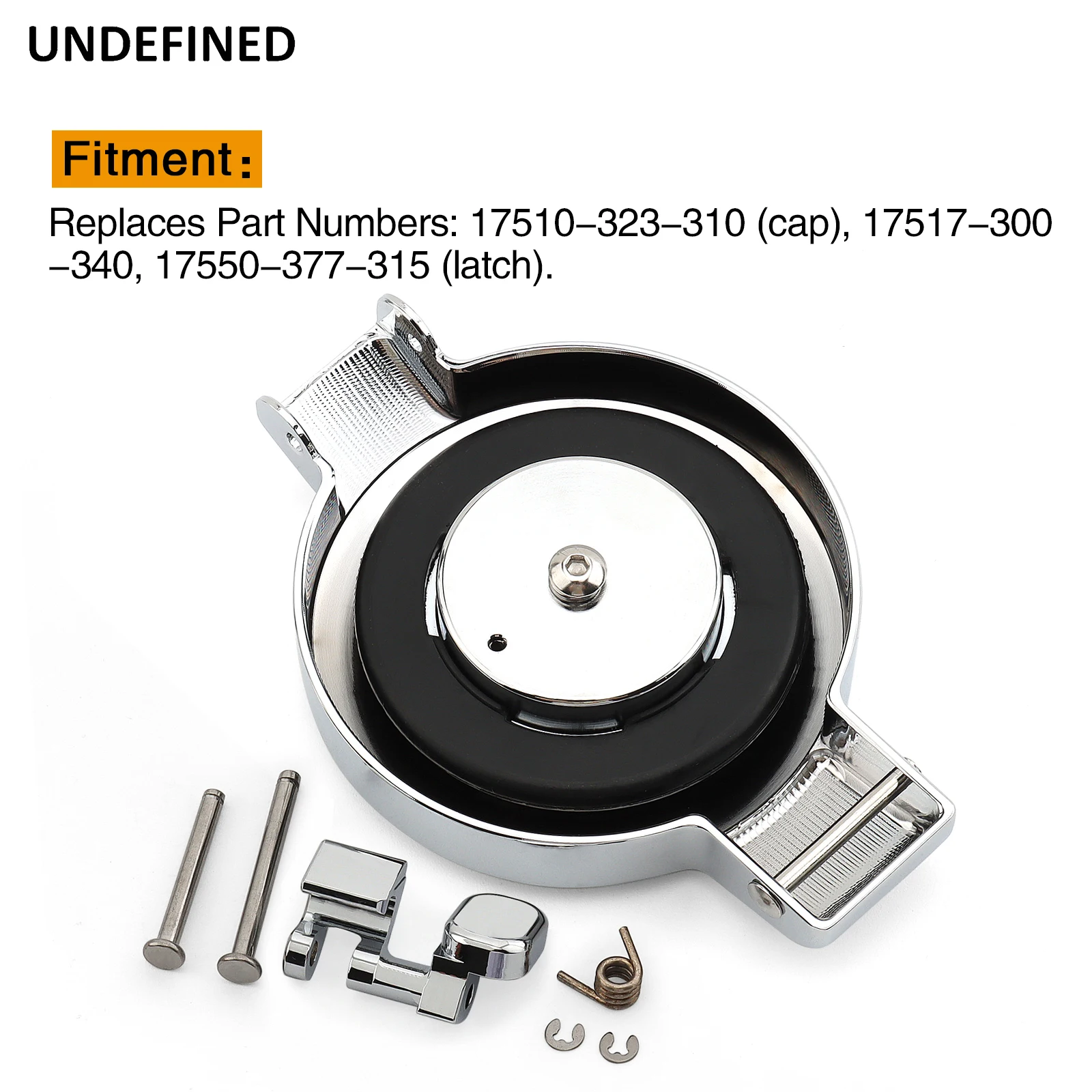 Motorcycle Fuel Cap Gas Cap W/Latch Kit 17510-323-310 For Honda CB200 CB500 CB500K CB500T 1971-1976 CB400F Super Sport 1975-76