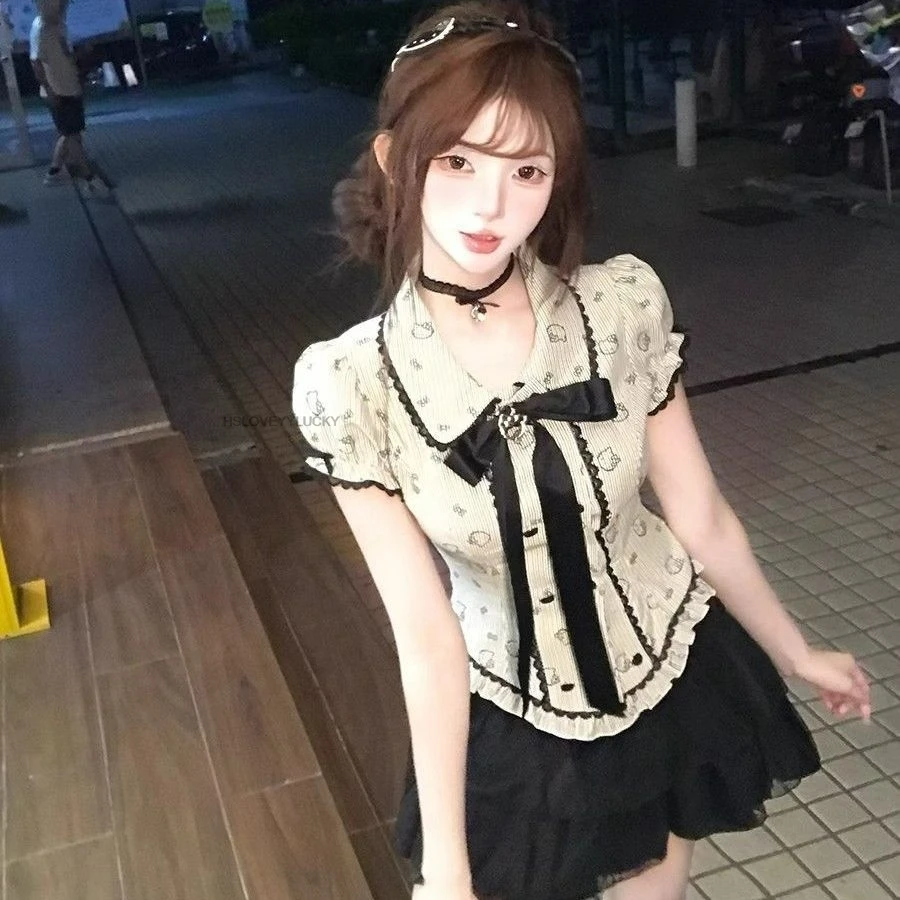 Japanischen Stil Jk Uniform Set frauen Sommer Zwei Stück Hemd Koreanischen Stil Hohe Taille Gefaltete Halb Rock Drei Stück set