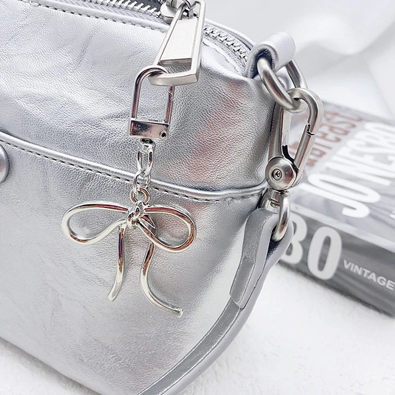 Bowknot Keychain Bag Decorations Keyring Ornament Backpack Handbag Charm Pendant Gift For Girls Women