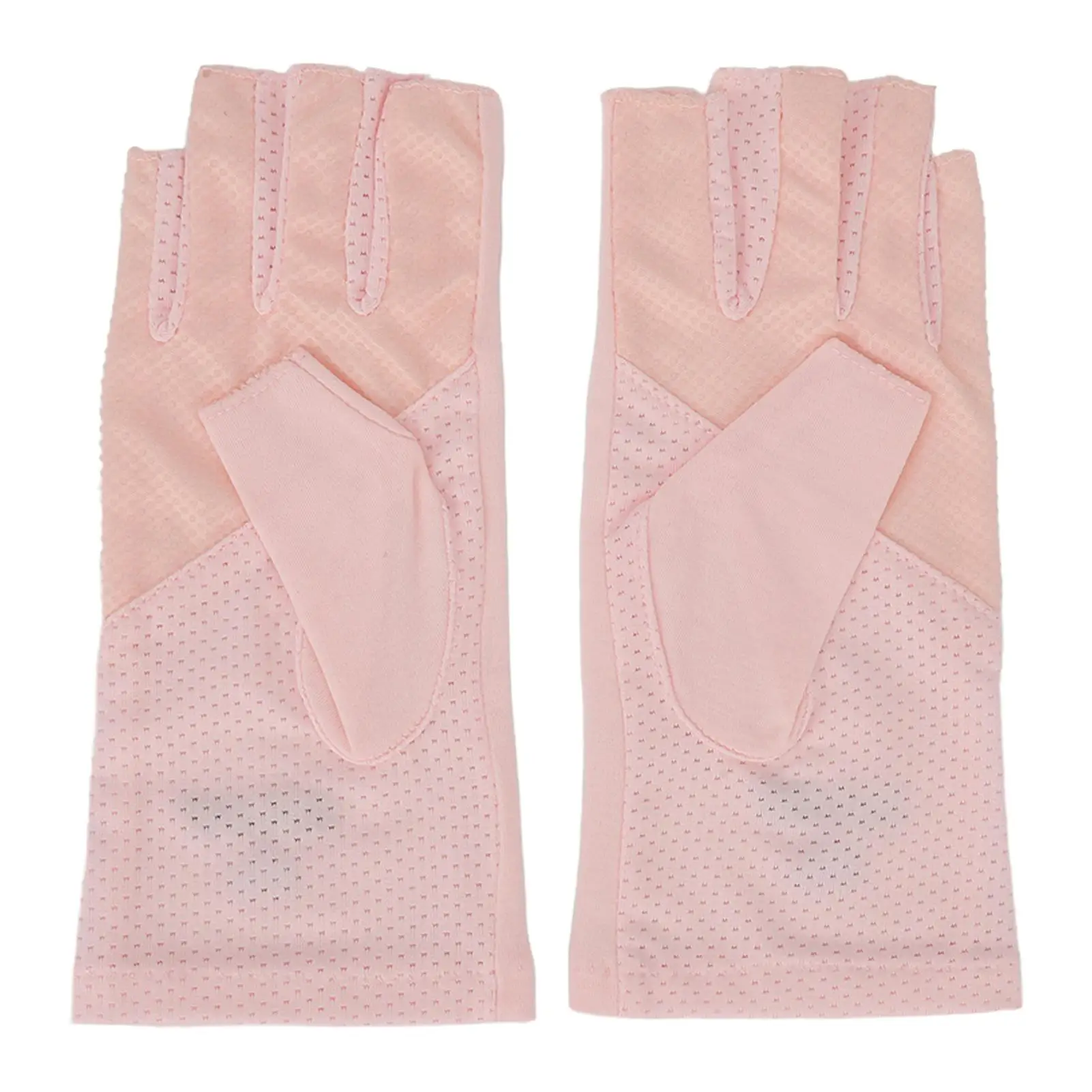 UV Manicure Gloves | Stretchy Breathable Fingerless Nail Lamp Gloves | For home Salon Nail Art Tools