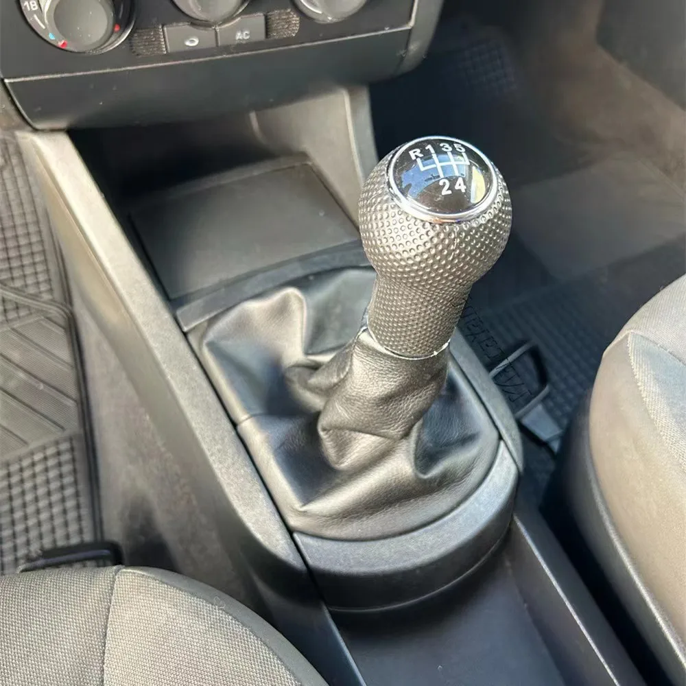 5/6 Speed Car-Styling Gear Stick Shift Knob for Seat Ibiza 2002 2003 2004 2005 2006 2007 2008 Leather Boot New Car Accessories