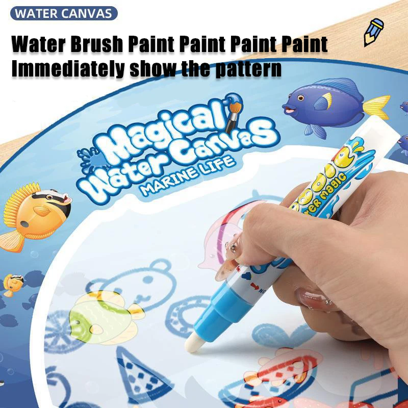 

Miraculous Chroma Doodle Drawing Mat Repeatable Use Water Drawing Board Set Children DIY Originality Study Painting Toys Gift
