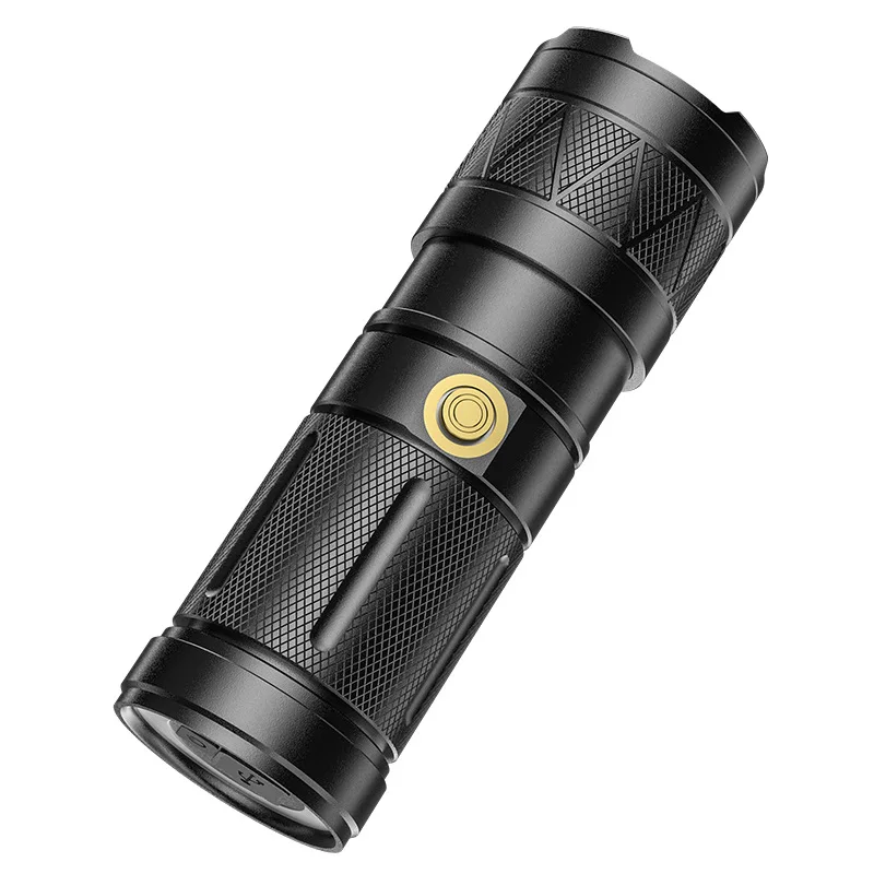 

Outdoor White laser Flashlight long range zoom torchlight tail with LED light USB Rechargeable Super Bright Flash Light