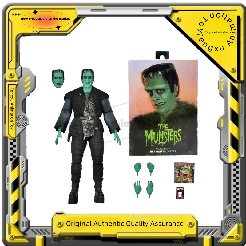 

NECA Rob Zombie's The Munsters Ultimate Herman Munster 7-Inch Action Figure Model Doll Garage Kit Gift