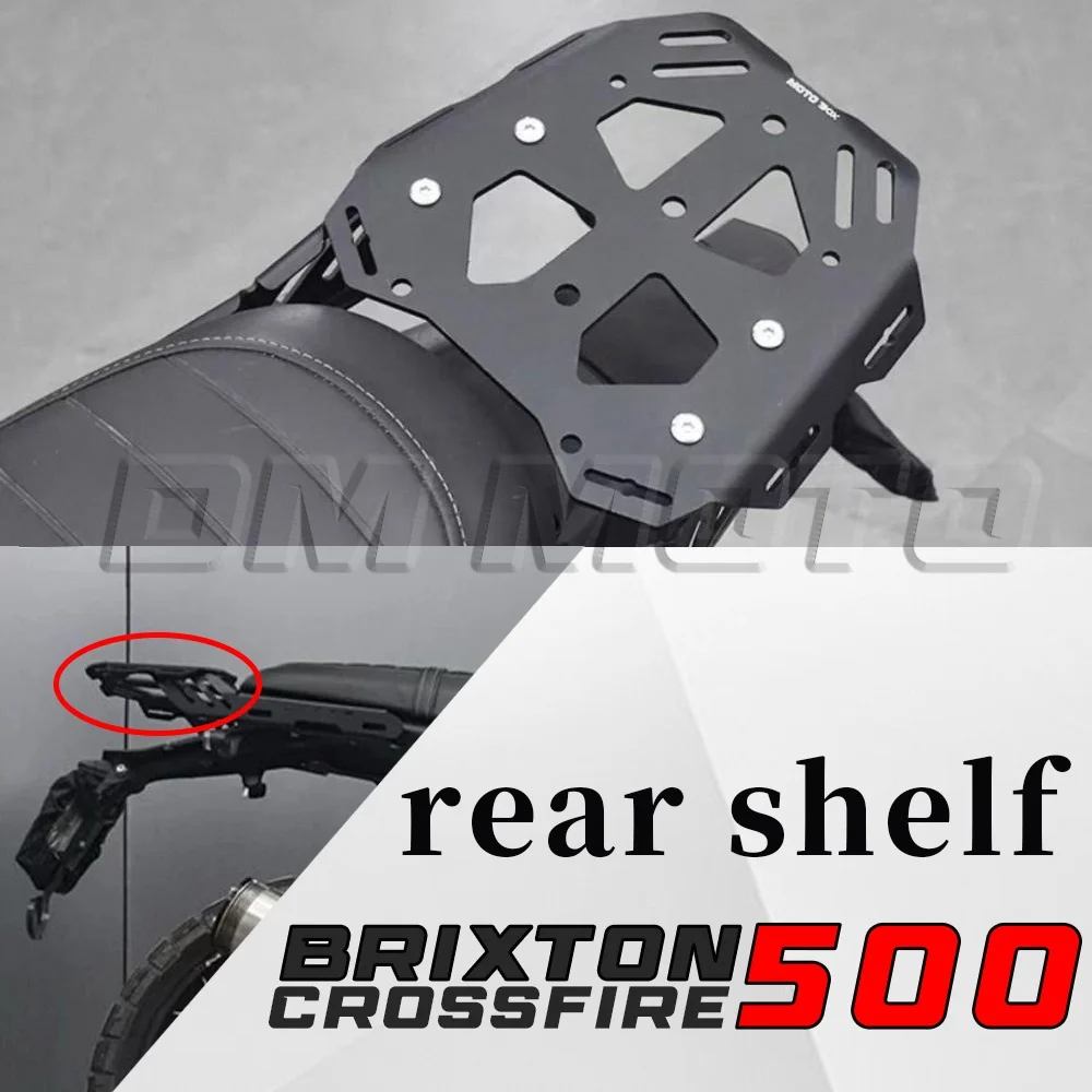 Motorcycle modifications tail box fuel tank aluminum alloy rear rack for BRIXTON CROSSFIRE 500GK 500 GK 500gk gk500 GK 500
