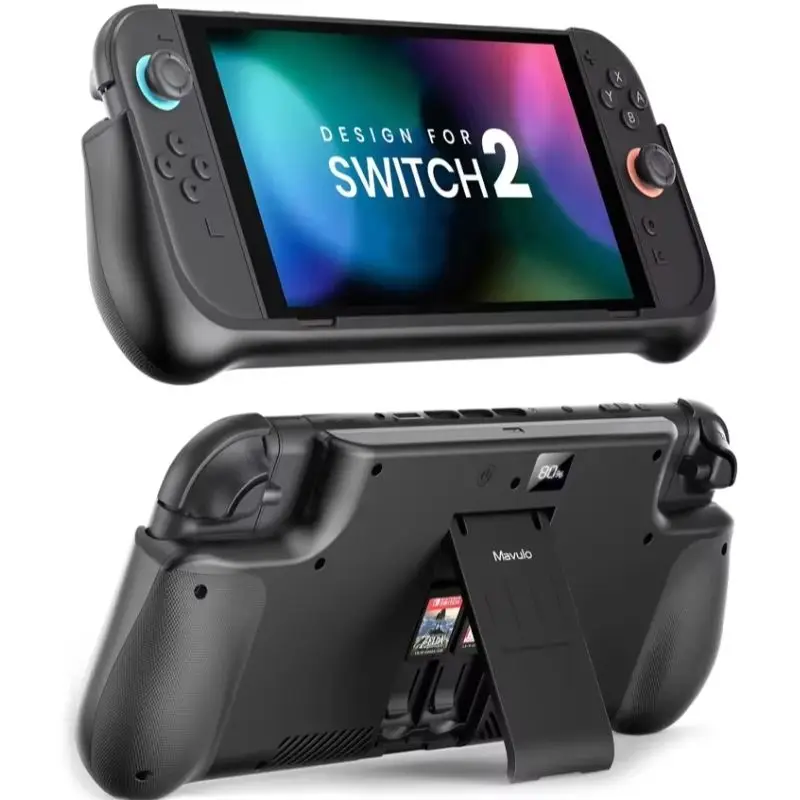 newdery-batteria-esterna-per-nintendo-switch-2-stazione-di-ricarica-portatile-da-10000mah-con-supporto-regolabile
