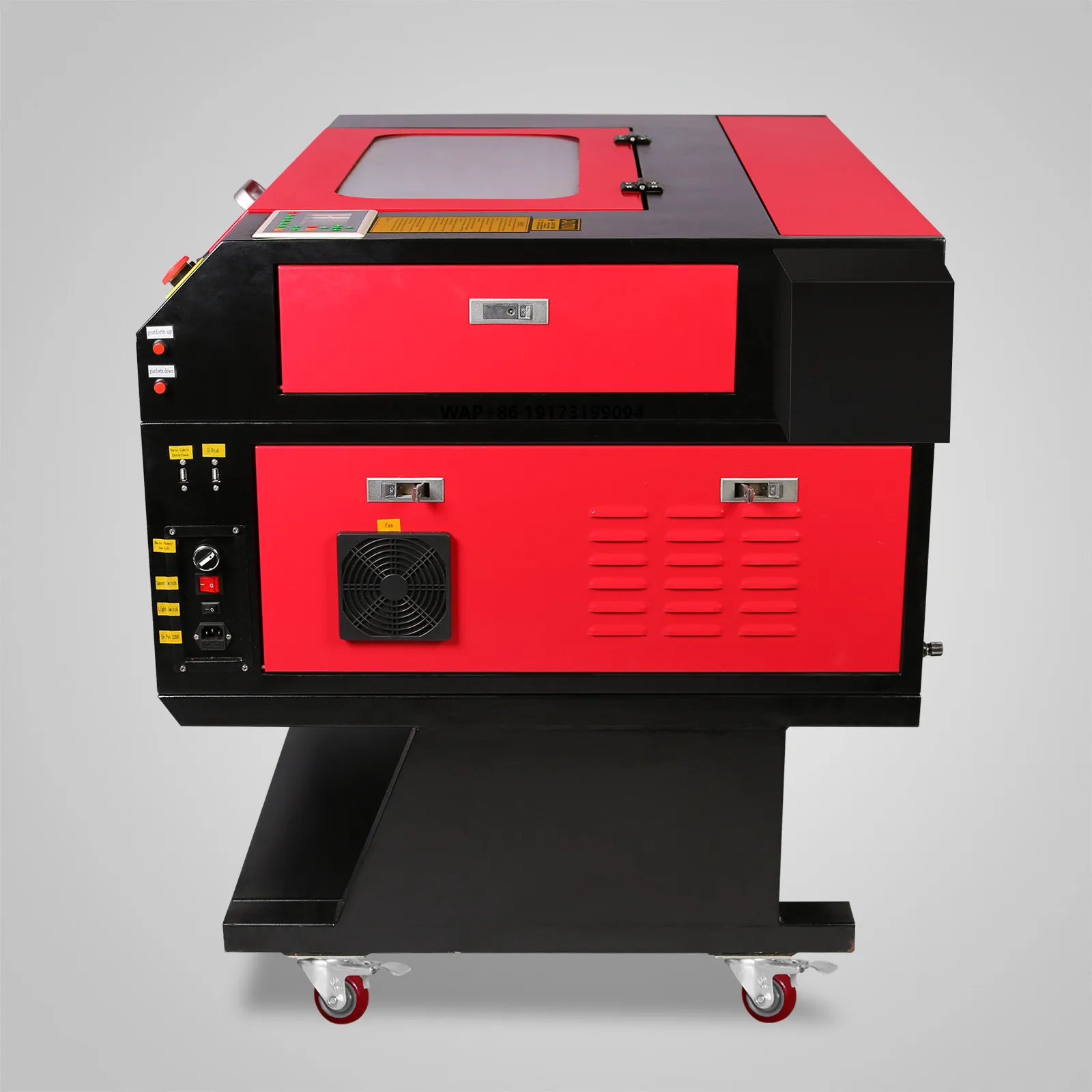

Best VEVOR 80W CO2 Cutting Machine 700*500mm Rotary Axis 3D Engraving for Wood Paper Tube Core Component