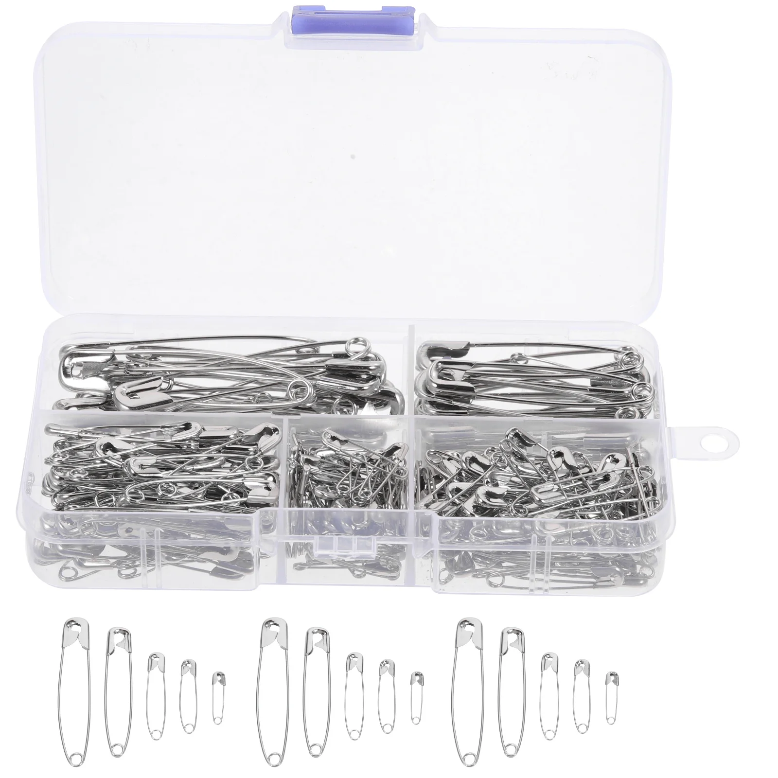 

1 Box Metal Safety Pin Clothing Tags Pins Multi-Functional Locking Pins for DIY Clothes Fixing Craft Supplies Pin