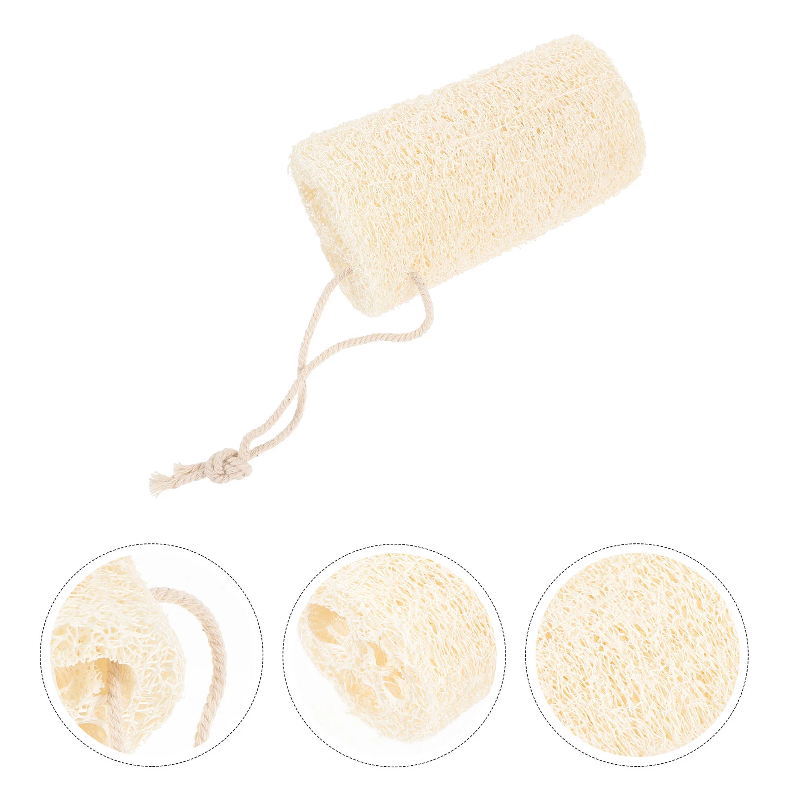 

Dog Chews Small Pet Teething Toys B Hamster Enrichment Rope Dogs Loofah Rabbit Treats for Bunnies