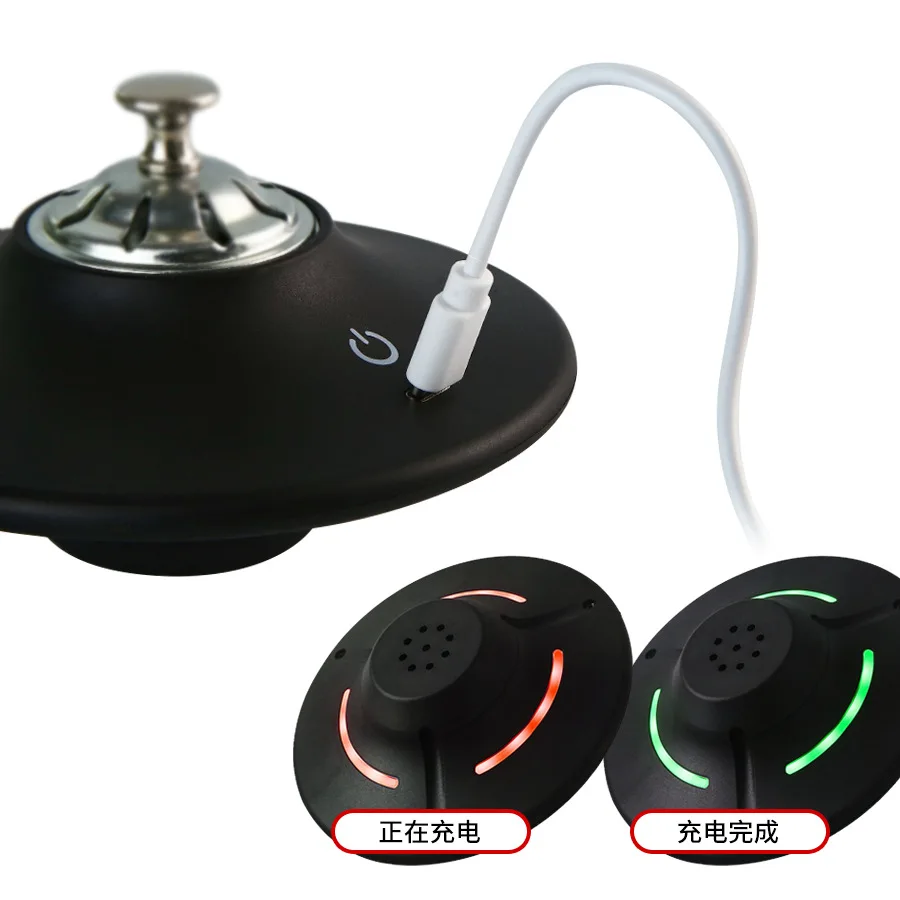 Electric Whisky Cocktail Smoke Generator with Flying Saucer Design – Premium Plastic Kitchen Tool for Festive Gifting – Modern A