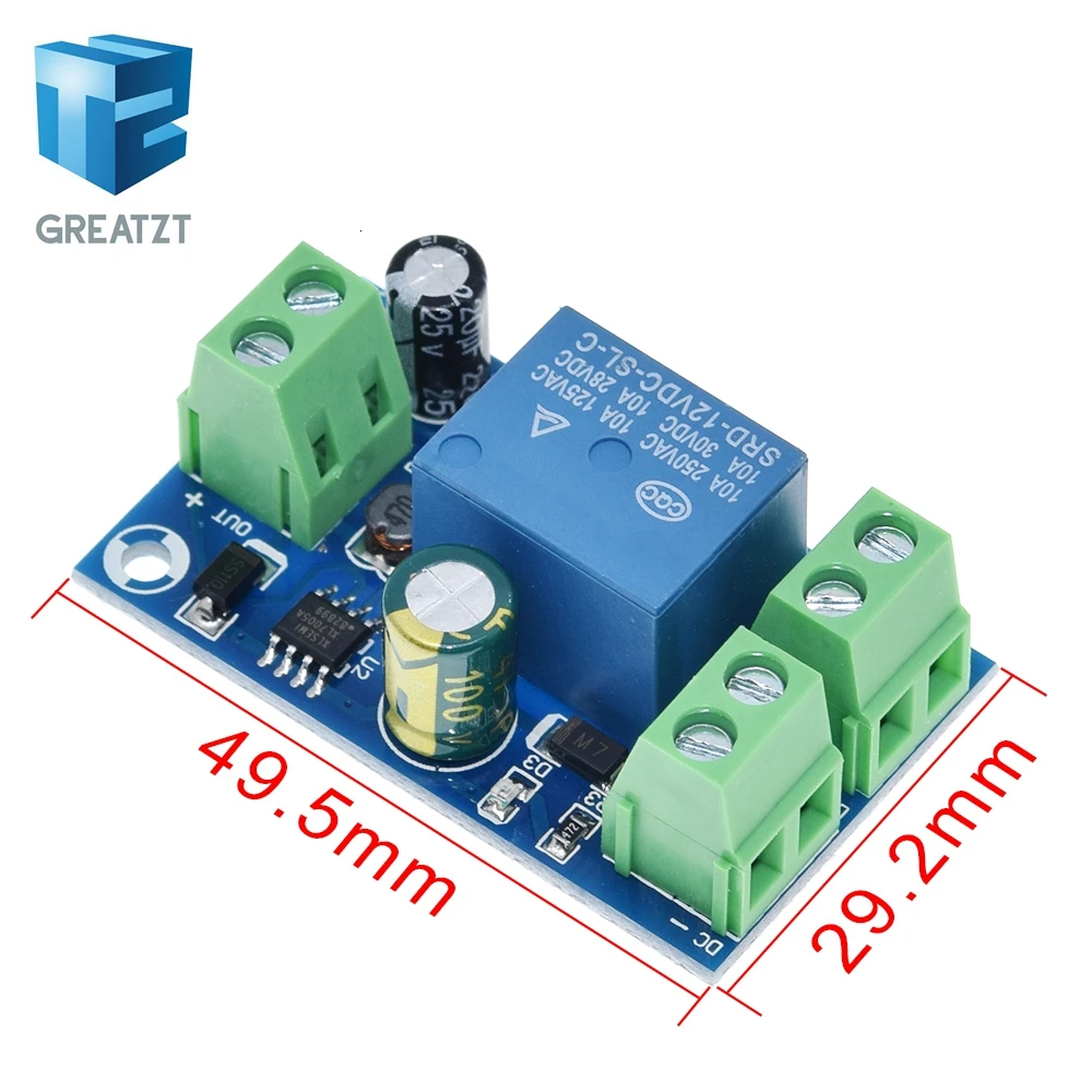 Power-OFF Protection Module Automatic Switching Module UPS Emergency Cut-off Battery Power Supply 12V to 48V Control Board