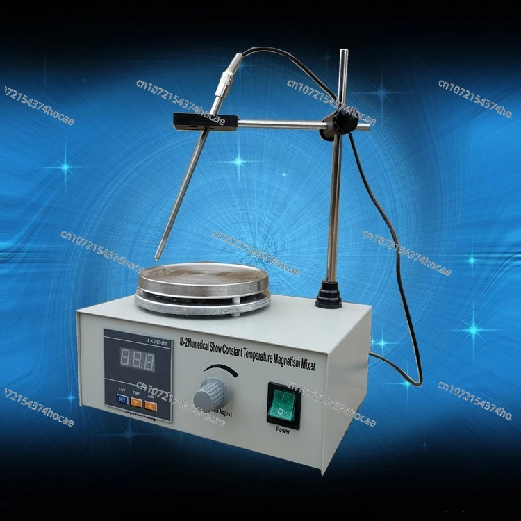 

85-2 Constant temperature magnetic stirrer, heating mixer Fahrenheit digital display US standard