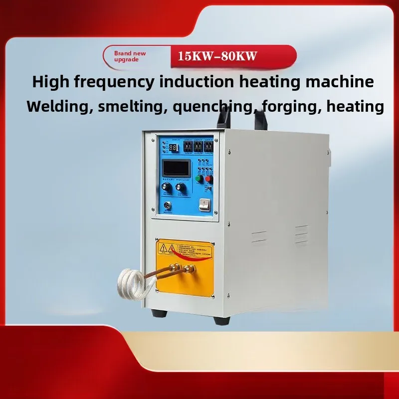 

Induction Heating Equipment 15KW -80KW Copper Tube Lathe Tool Melting Furnace Quenching High Frequency Welding