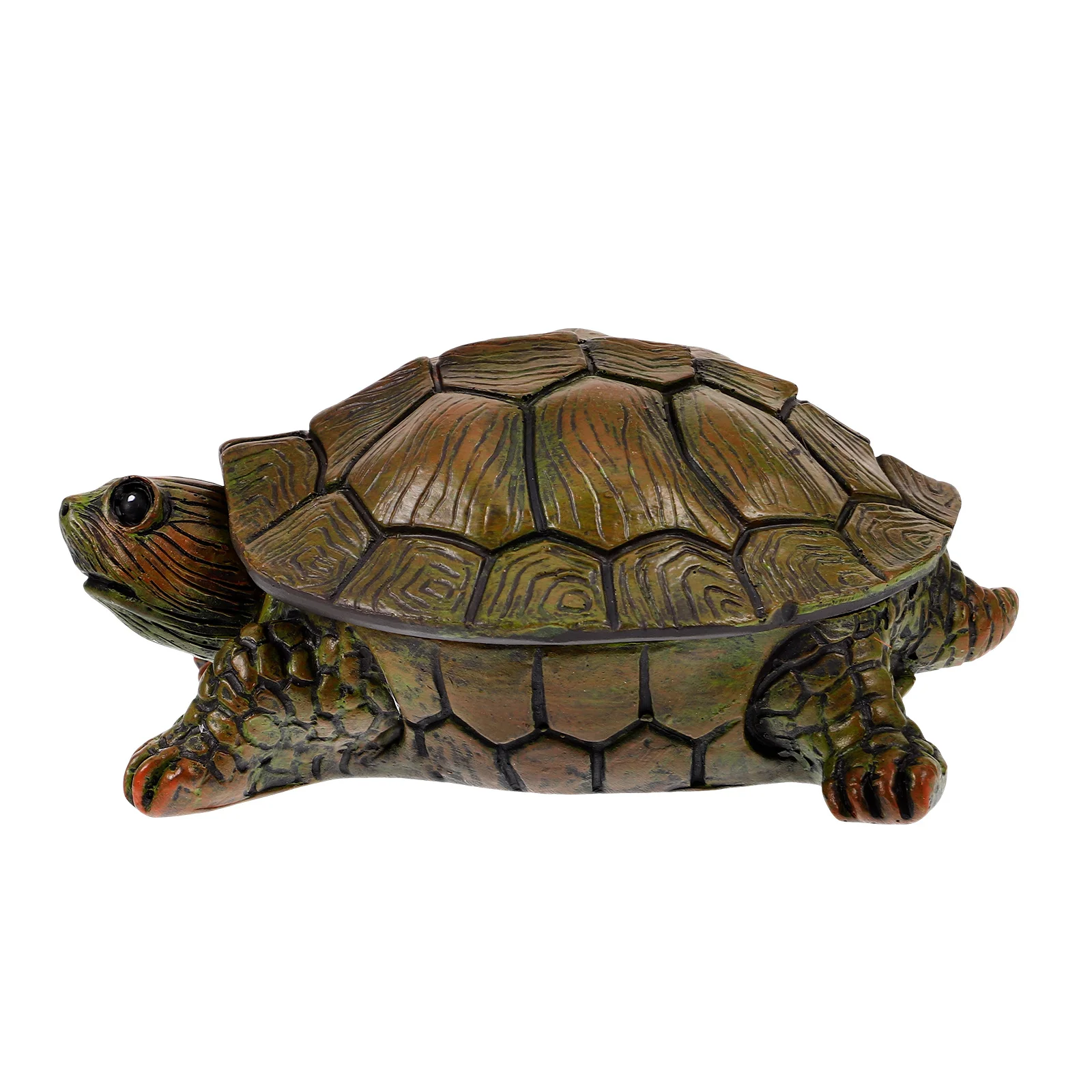 

Resin Jewelry Box Turtle Shape Trinket Case Desktop Storage Organizer for Necklaces Earrings Rings Watches Gift Birthday