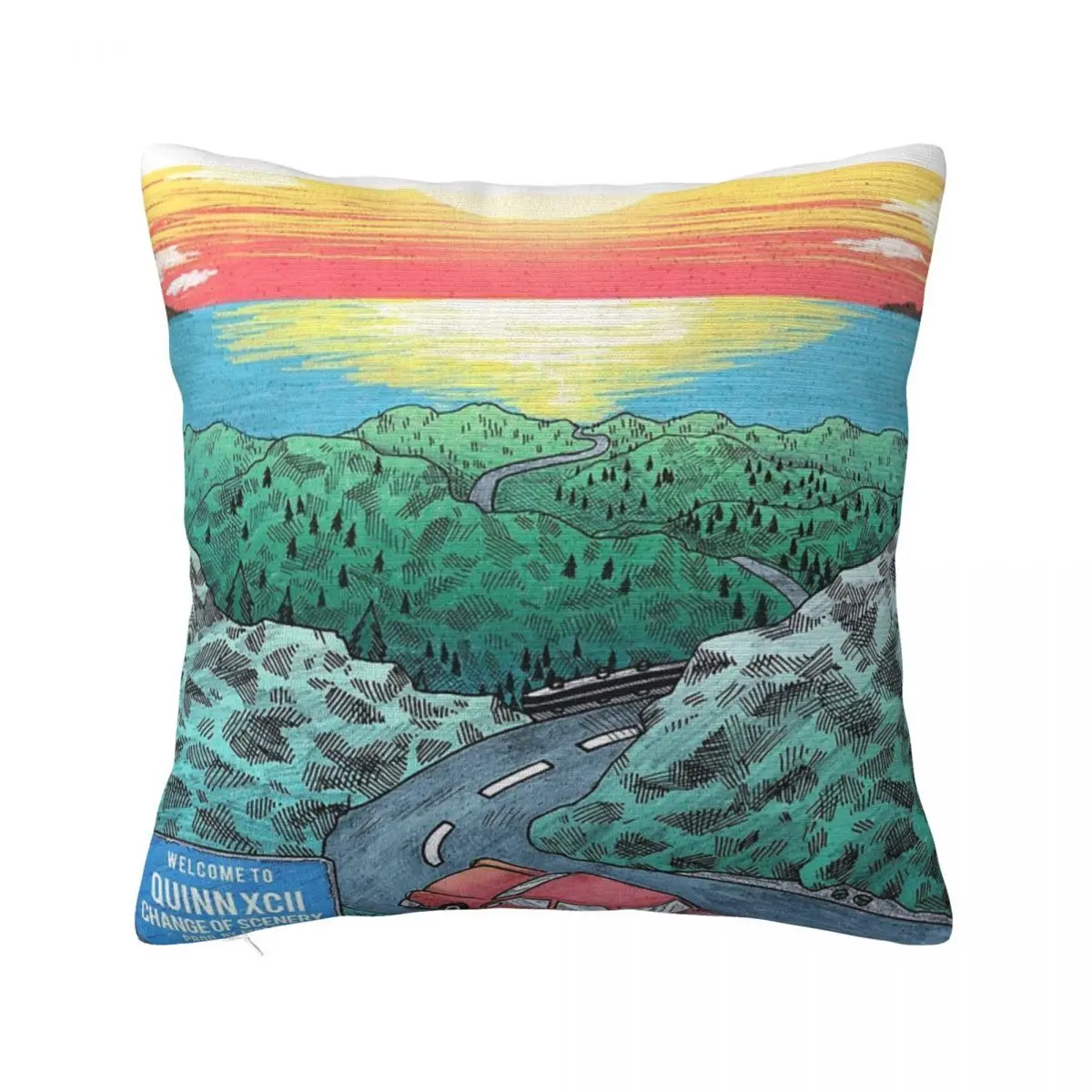 Album Quinn Xcii Sofa Cover Home Decoration Decorative Cushions Pillow Case Pillow Cover