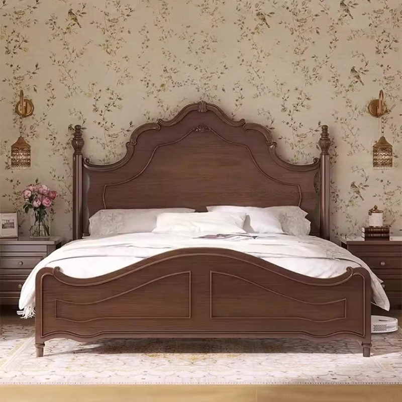 

Princess Sleeping Bed Modern Headboards Design Single Double Luxury Bed Simple European Letto Matrimoniale Unique Furniture