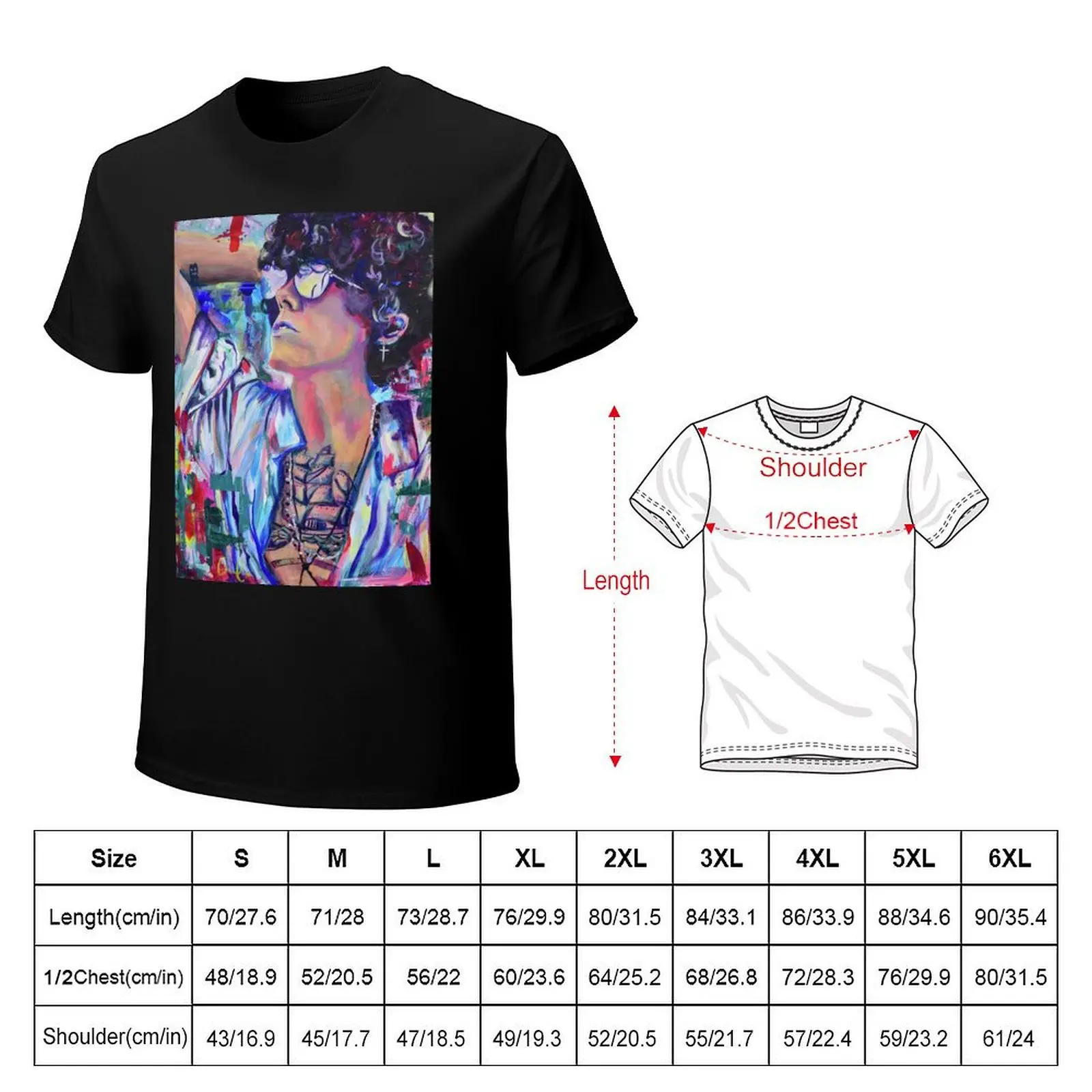 LP - Laura Pergolizzi Poster T-Shirt Soft Casual Short Sleeve Cotton Tee