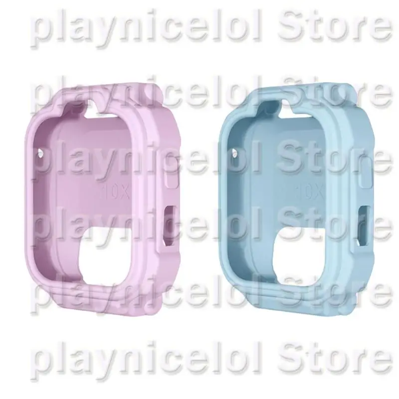 E8BA 시계 커버 360 10X 스크래치 스크래치 스크래치 스크래치 스크래치 스크래치 실리콘 케이스 전체 커버리지 소프트 하우징 시계 보호기 범퍼 쉘