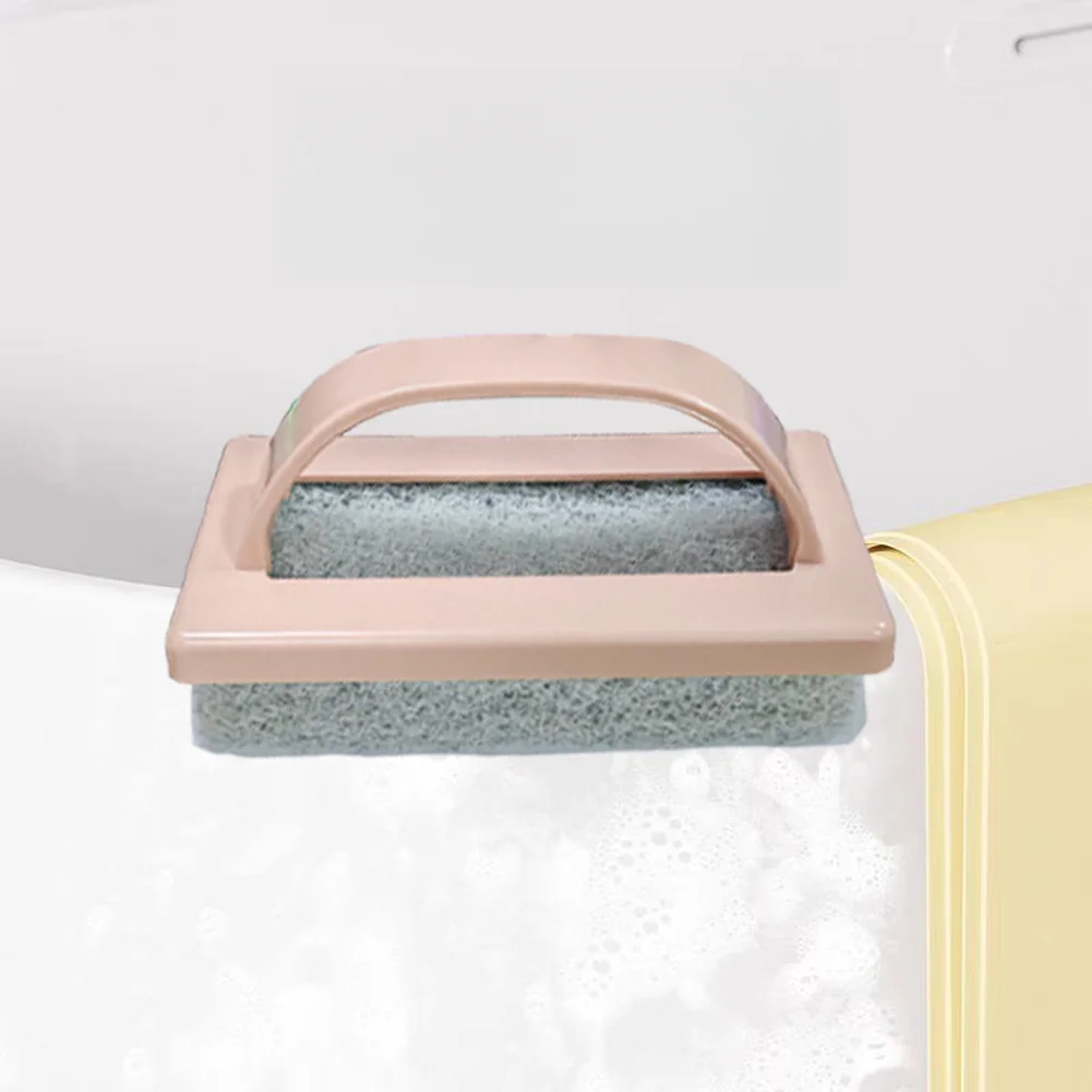 Handheld Sponge Cleaning Brush Cleaning Brush Handheld Scrub Brush Absorbent Sponge Material Suitable For Multiple Surfaces