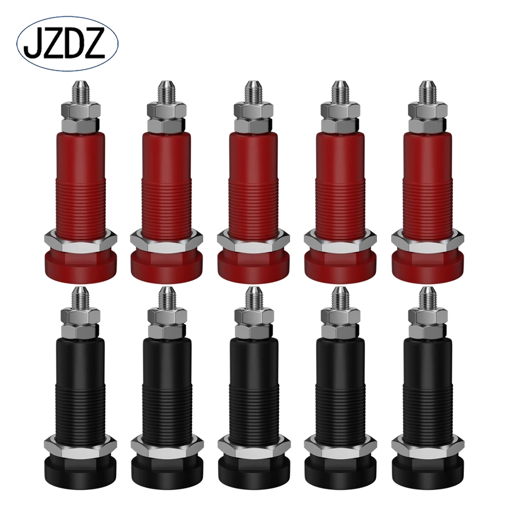 JZDZ 10pcs 3mm Banana Socket Binding Post Female Banana Plug  Electrical Connector Terminal DIY Parts J.40026