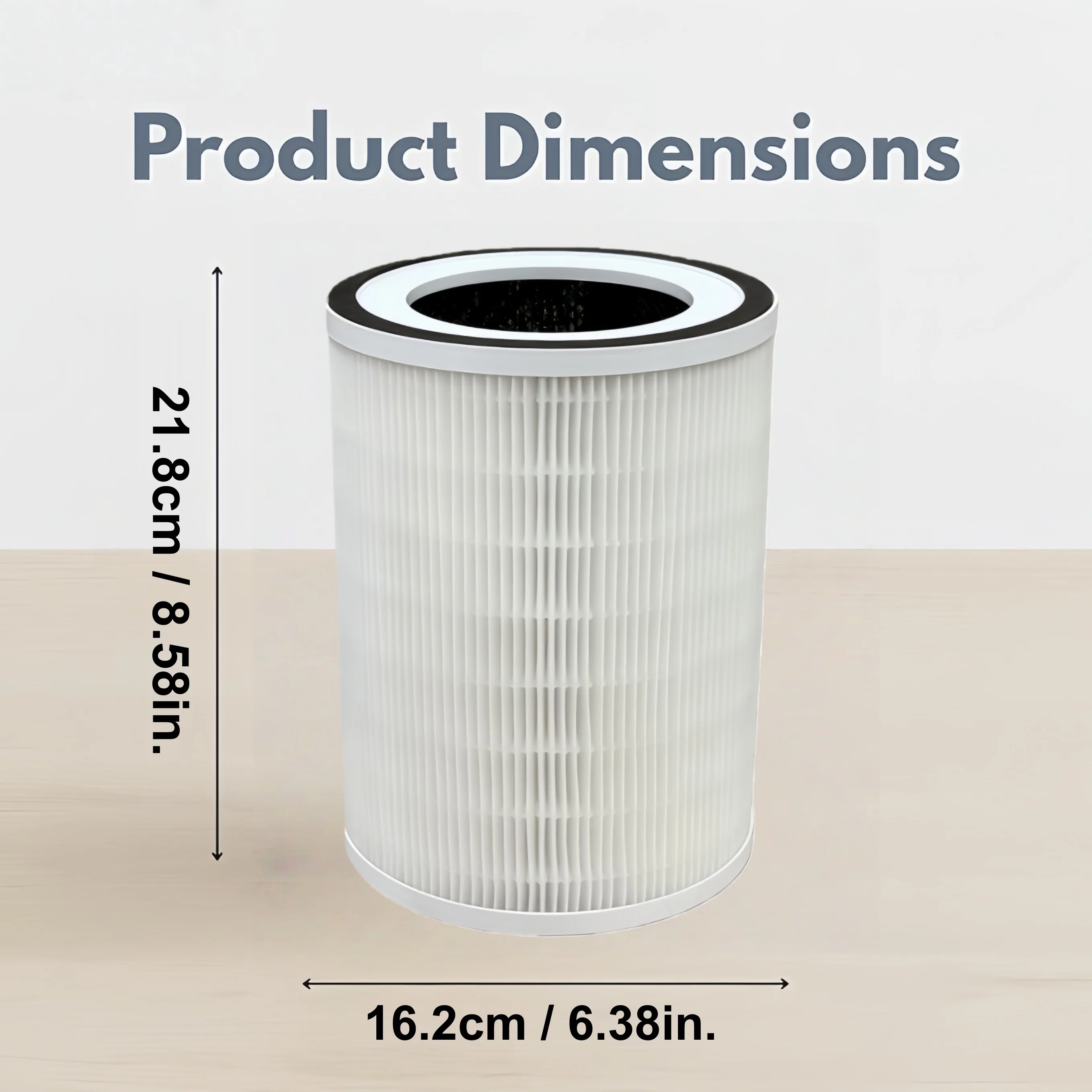 Triple Purification System, 360° Whole-Room Purification, True HEPA Carbon Filter, Compatible with Afloia KILO/ KILOPRO