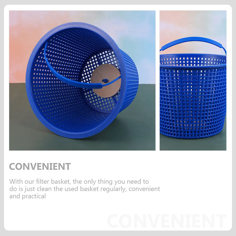 

Swimming Pool Filter Basket Durable Reusable Garbage Leaf Trap Cleaner Pump Socks Replacement Baskets Easy Install Environmental