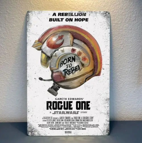 Rogue One Movie Metal Poster - CollectableTin Sign - 20x30cm Plate