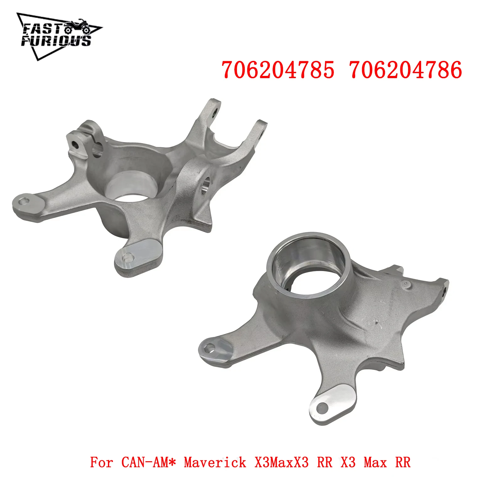 

1 set Front Knuckle Right and Left 706204785 706204786 For Can *Am Maverick X3 Max X3 RR X3 Max RR