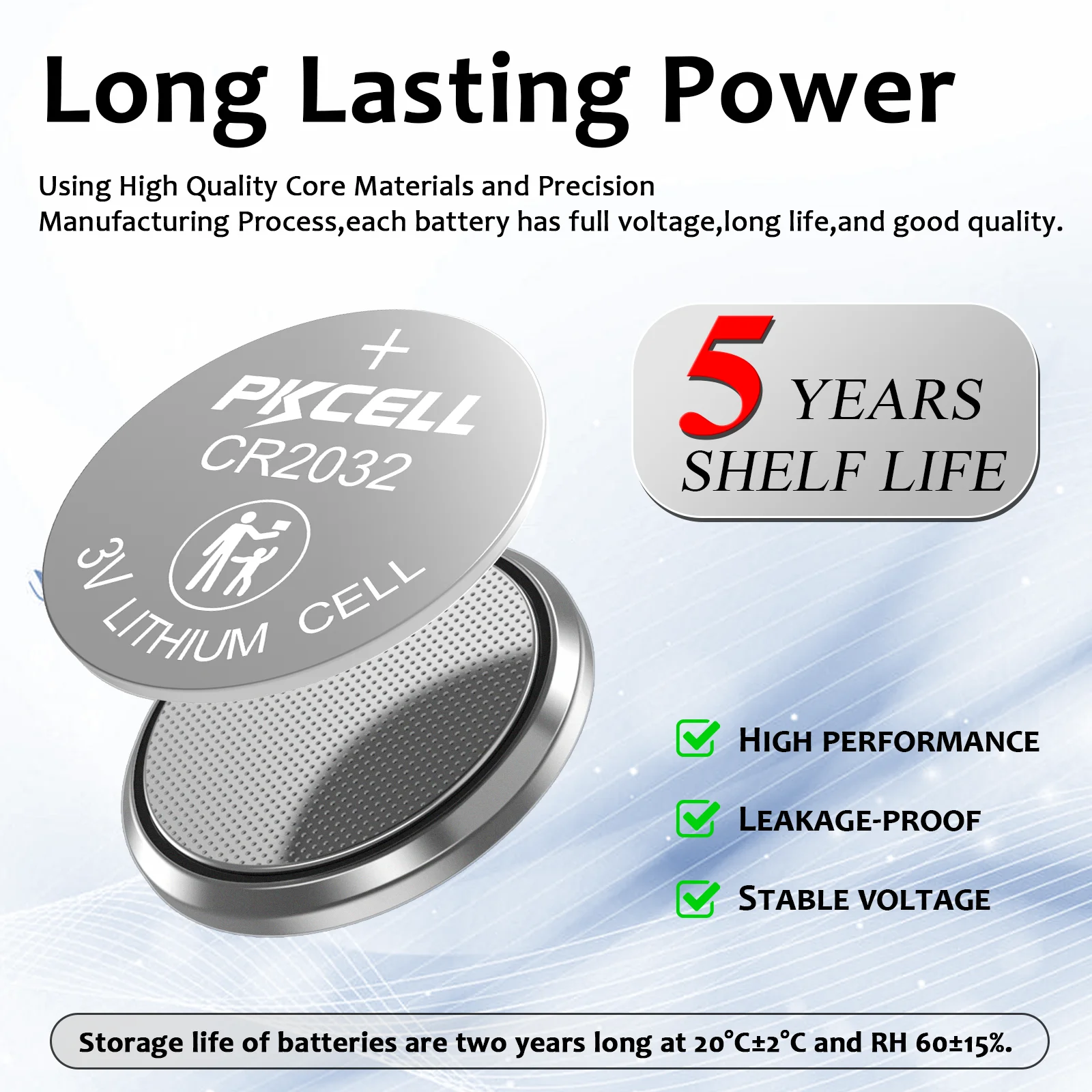 10PC CR2032 3V Lithium Battery Car Toys CR 2032 BR2032 DL2032 ECR2032 Button Coins Cell For Wireless Pet Child Bag Keys