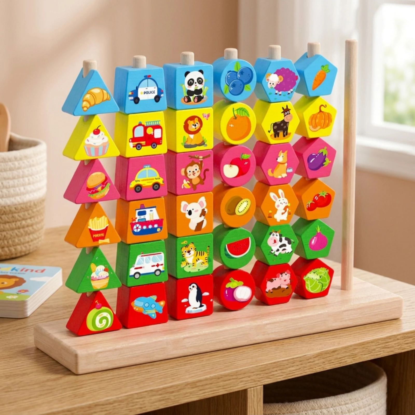 Jeu de perles en bois avec pla - Board Game Sequence avis et prix