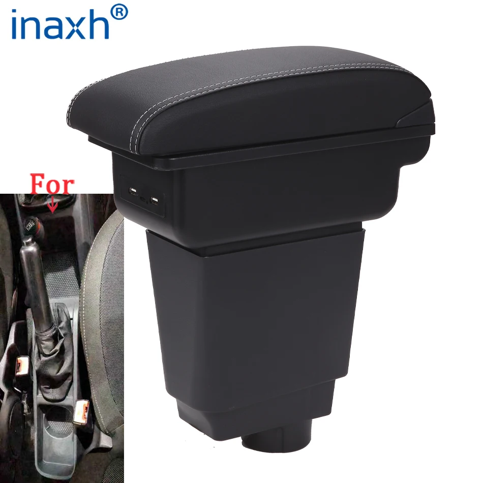 Caixa de Apoio de Braço para Fiat Grande Punto, Caixa de Armazenamento Automotiva para Fiat Punto, Peças de Retrofit Dedicadas, Acessórios Internos para Carro
