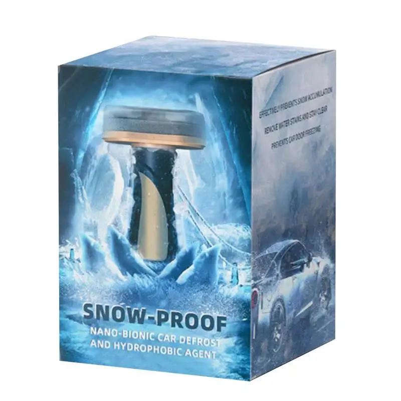 

Car snow removal brush Auto Defrost and Hydrophobic Agent Windshield Window Snow Cleaning Scraping Tool Detailing Brush