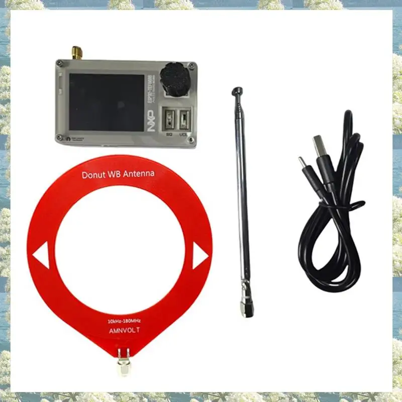 Новый-2025 мини-радио DSP FM-радио ESP32 FM/LW/MW/SW радиоприемник 2,0-дюймовый IPS-экран