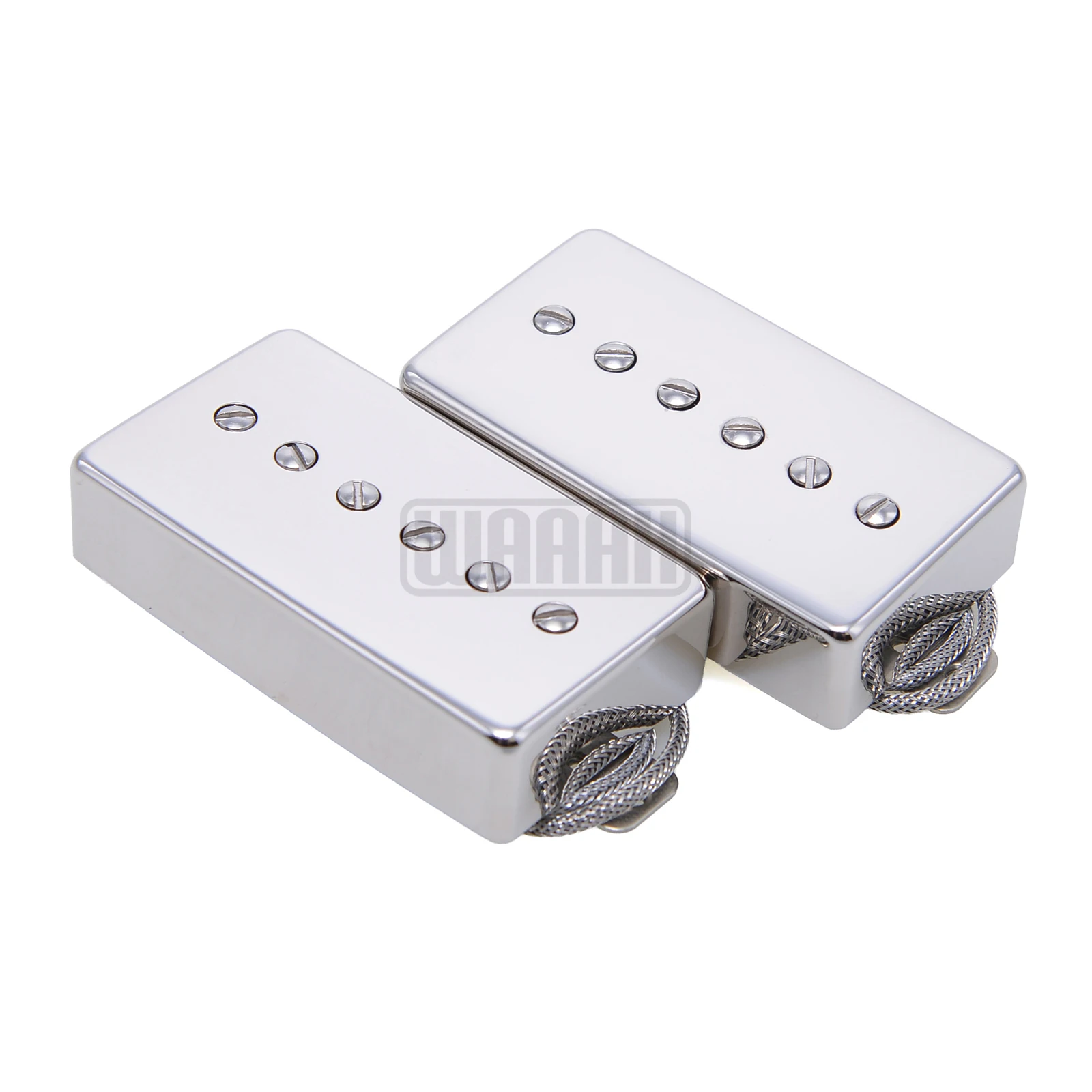 WAAAH Alnico 5 Alnico 2 R90 Nickel-Chrom HB Humbucker Waah P90 Tonabnehmer für E-Gitarre Rebel 90 50mm Abstand – Detail 3