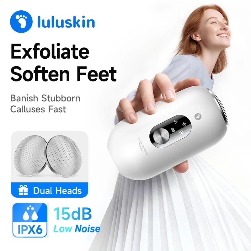 Electric Foot Grinder Auto Foot Callus Remover 3 Speeds Rechargeable Portable Foot Polishing Dry Hard Dead Skin Cracked Removal